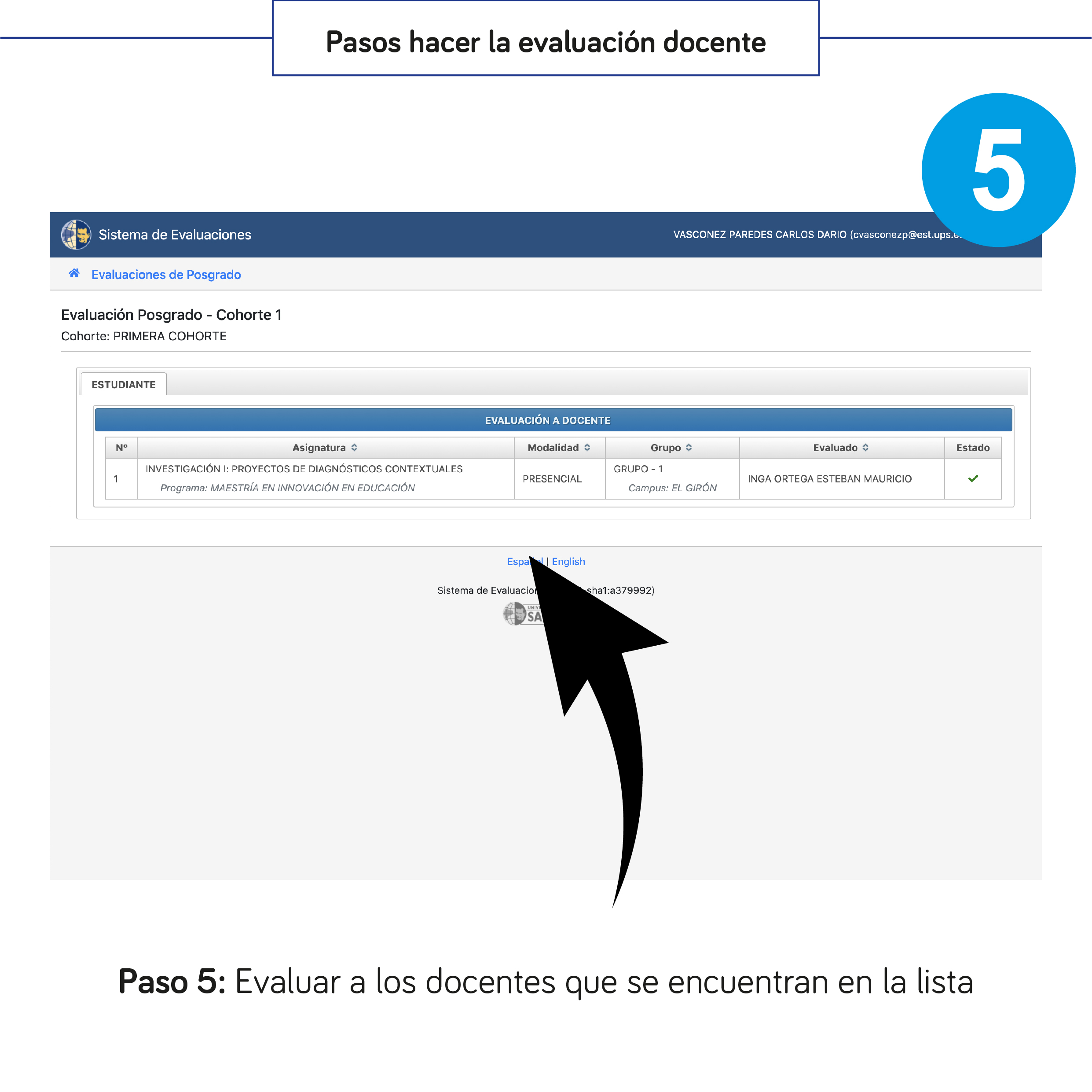 Paso 5